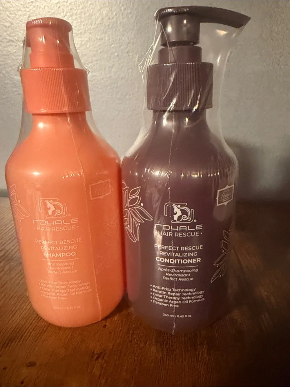 Royale Hair Rescue Perfect Rescue Revitalizing Shampoo&Conditioner 8.45 oz each